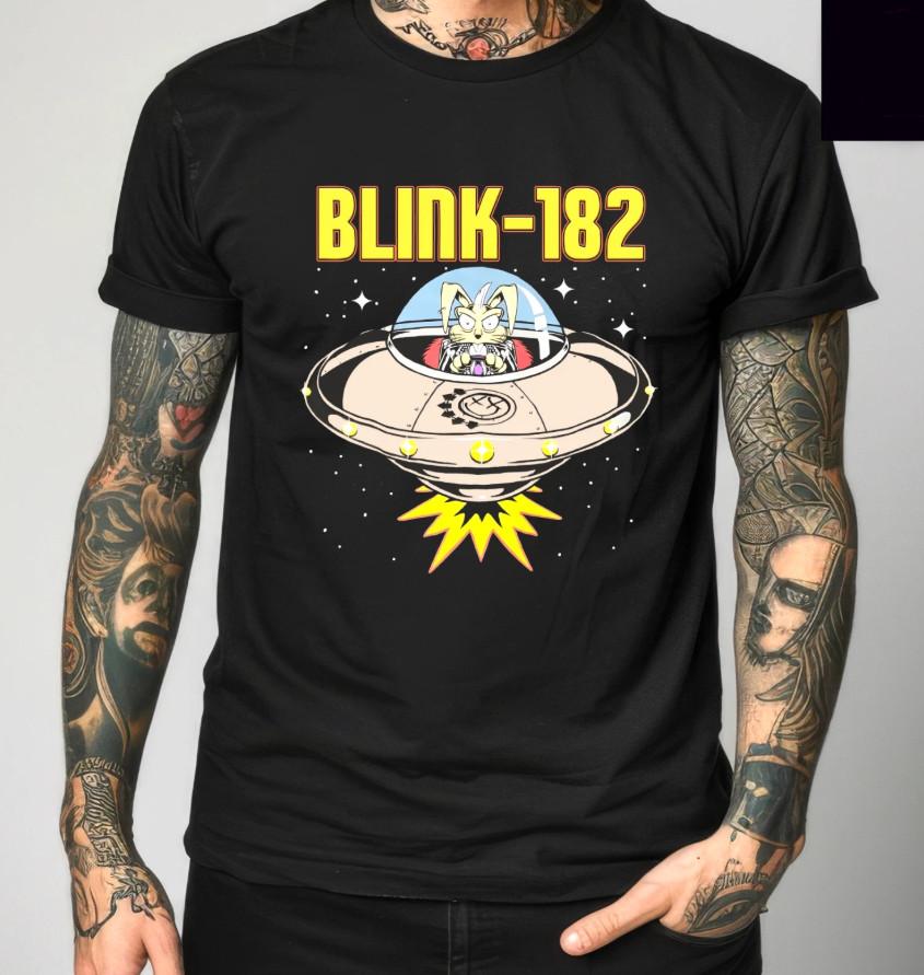 Blink 182 Punk Rock Band Retro Tshirt size S5XL Unisex T-Shirt S