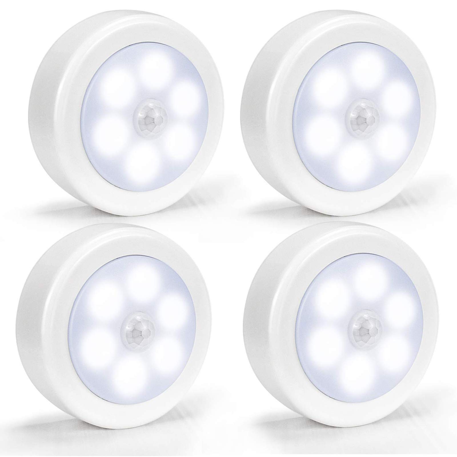 

SVAROG Motion Sensor Indoor LED Footlight with Double-Sided Tape and Magnet, Energy-Saving, Long-Lasting, for Kitchens, Hallways, Bathrooms,