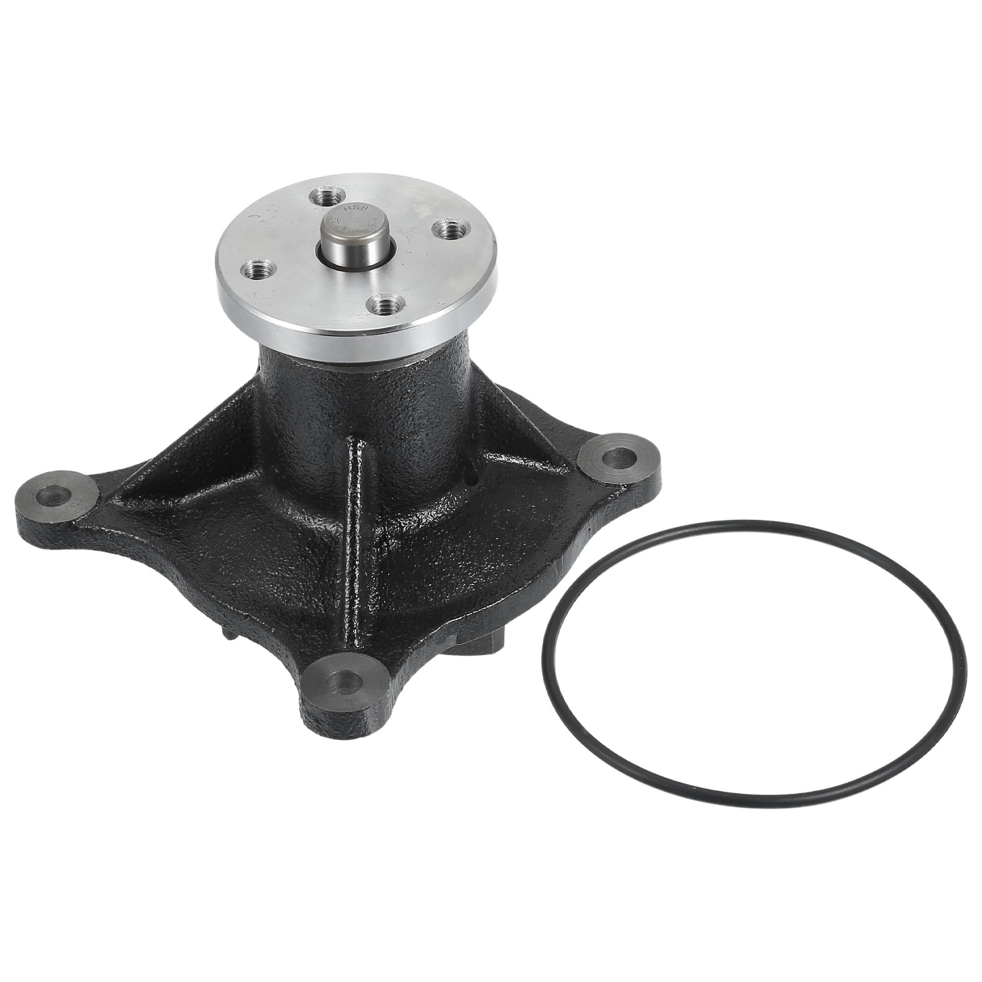 

VekAuto Mitsubishi and 4D32 Water Pump Kit with Durable Metal Black Internal Engine Water Pump and Rubber Band 4D31, 4D30, чёрный