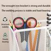 1PCS Desk Organizer Pen Holder MeshPencil Holder Large Capacity MetalDesktop Storage Box for Office andSchool Supplies