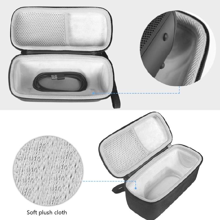 EVA Hard Case Storage Pouch Sleeve for 2 Wireless Portable Speaker Protective Cover