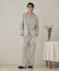 [OGGITT] Standard Bean Stripe Long Sleeve Pajama Set [Shipped from Korea] 100% Authentic