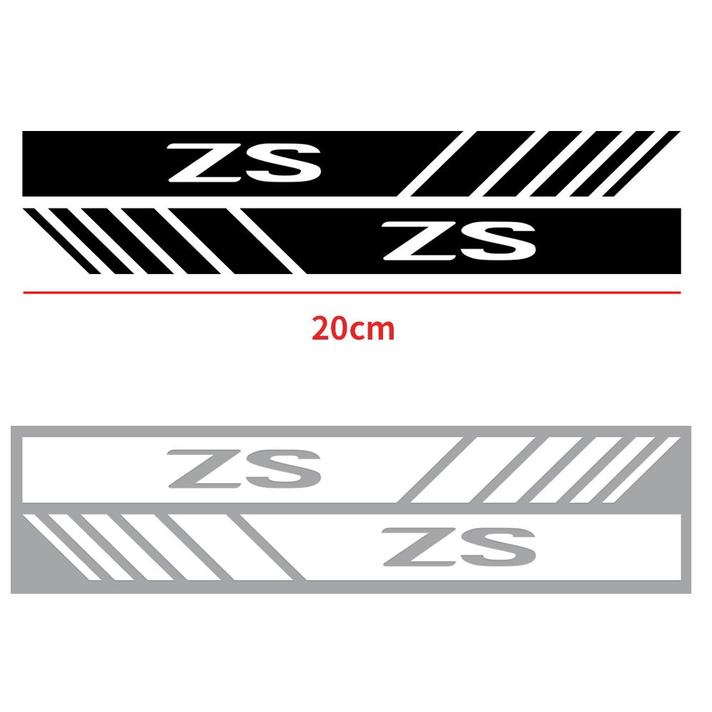 2PCS For MG ZS MG3 MG5 MG6 MG7 GT HS HECTOR 3SW Car Styling Rearview Mirror Decoration Stickers Auto Body PVC Decals Accessories dyw1