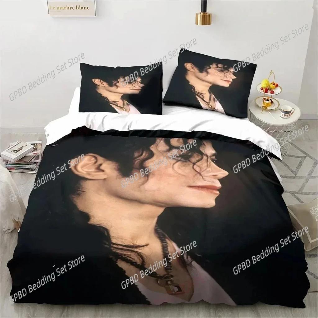 Comforter 3D Printing Michael Jackson Bedding Set Bedroom Soft Modern S Comefortable Kids And