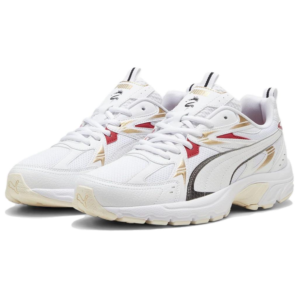 Puma Milenio Tech Anno del Drago Sneakers Unisex Bianco Nero Rosso Club 395254-01
