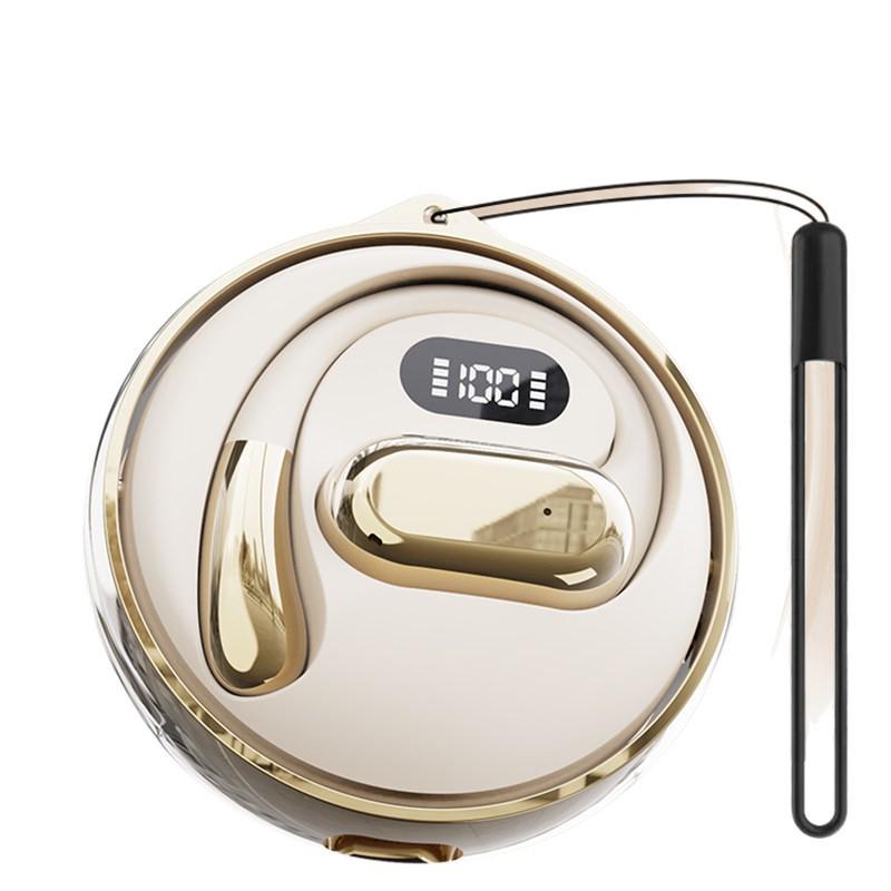 2026 Model Wireless Open-Ear Bone Conduction Sports Headphones: Comfortable, Long-Wear In-Ear Ear-Hook Design for Running
