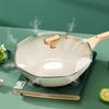 MeiLing Octagonal Maifan Stone Non-Stick Frying Pan