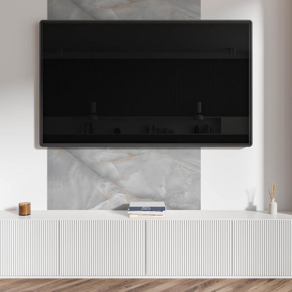 Samoprzylepna Dekoracja Z Grafiką Do Biura Lub Gabinetu 100X50 Cm Elegancki Marmurowy Wzór