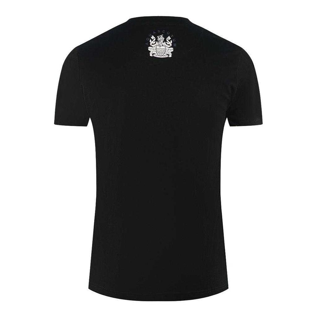 Aquascutum Mens London Embroidered Back Print T-Shirt