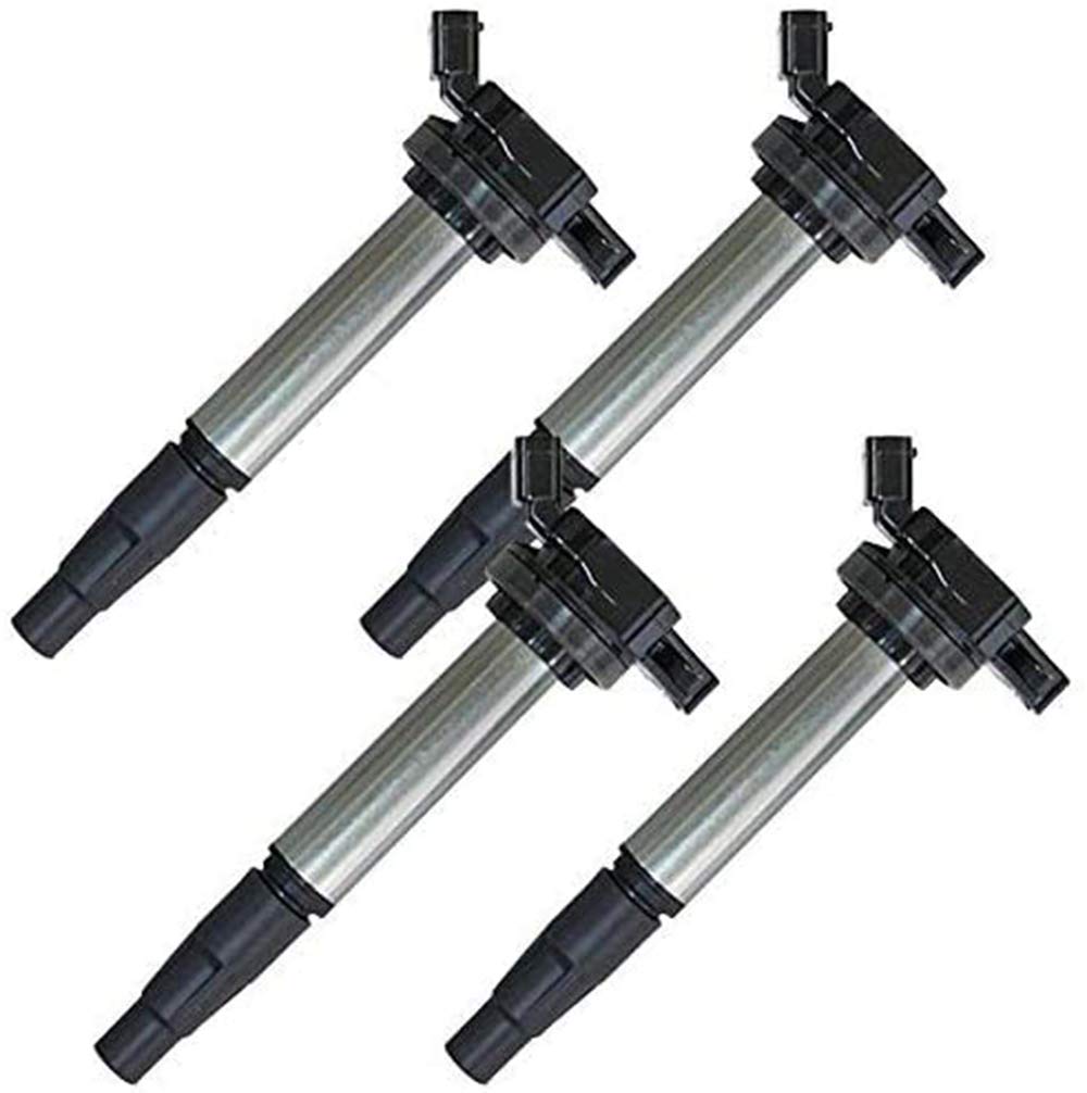 GzYcsFocusqp Ignition Coil (4 Pack) Toyota Voxy Noah Wish Isis Corolla Fielder ZRR ZGE