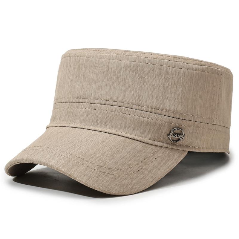 Spring Autumn Men's Retro Flat Cap Middle-Aged and Old People's Cap Outdoor Sun Hat