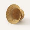 New letter decorative straw bucket hat trendy sunshade straw hat fine straw straw straw hat for Sun Hat