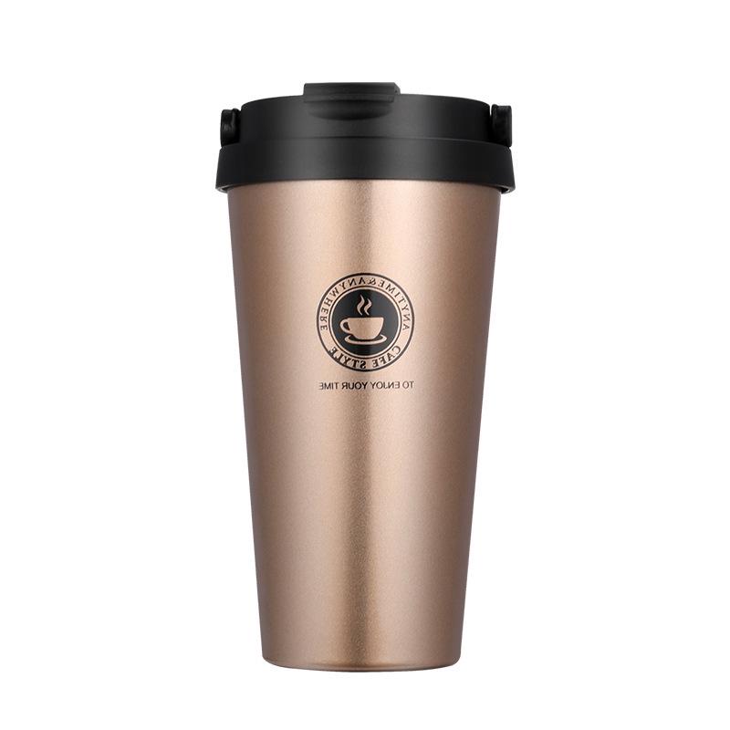 304 Stainless Steel Creative Coffee Thermos - Portable Travel Gift