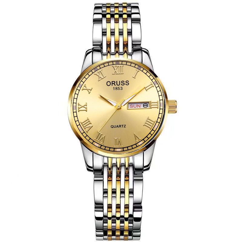 Roman Scale Women'S Trend Watch Exquisite Versatile Handsome Waterproof Quartz Watch