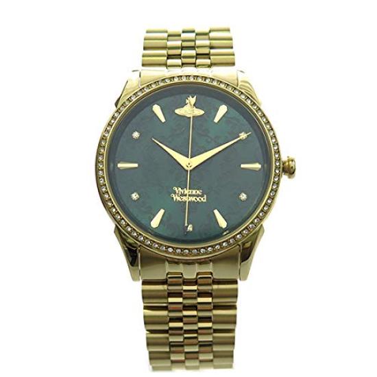 

Часы Vivienne Westwood VV208GDGD Кварцевые Зеленые Золотые [Унисекс] [Б/У]