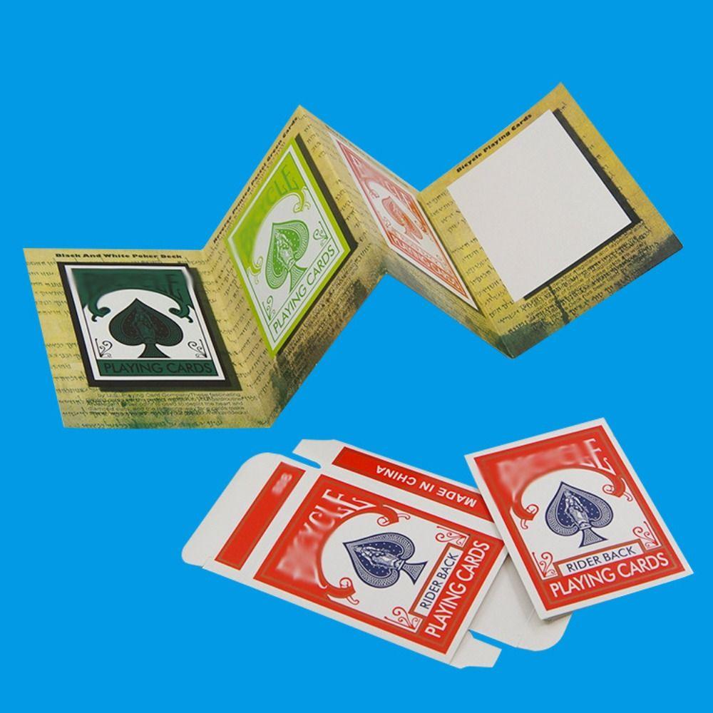 Close Up 3D Advertising Magic Tricks Card Gimmick Props  Classic Toy   Children Toys
