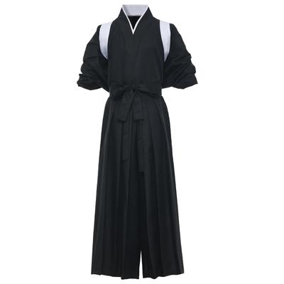 BLESSUME Samurai Martial Arts Costume Kimono Hakama Uniform Traditional Japanese Aikido Kendo