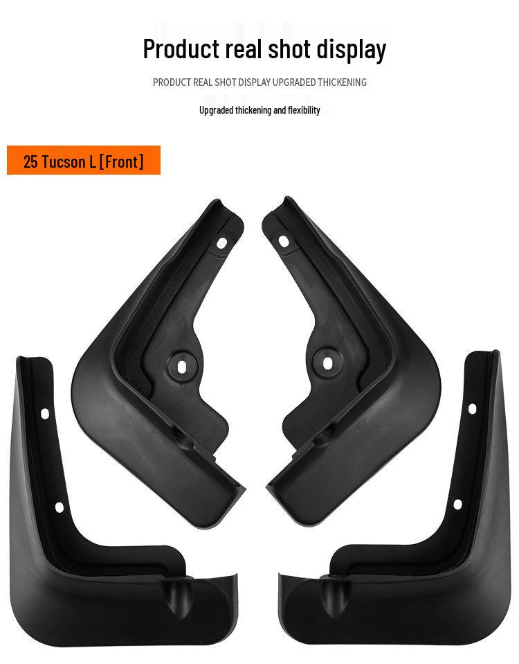 Leather Fender Mudguard for Modern Tucson L Tires