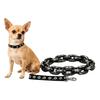 Birthday Gift for Dog Owners Big Chain Leash, Oversized Faux Metal Plastic Lightweight Novelty Pet Photo Props Walking Lead with Handle Puppies Cats,