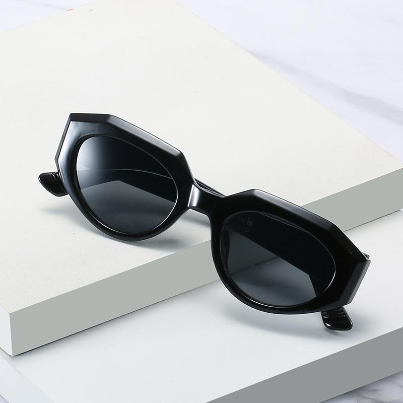 JYL TS Women's Small Cat-Eye - Multi-Shaped Outdoor Street No-Makeup 3905