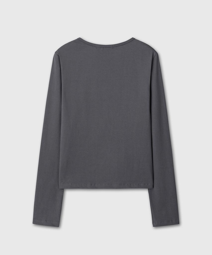 Daibeuinumeon Uniform Slim Long Sleeve (Charcoal)