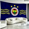 Fenerbahce sk Wall Tapestry Aesthetic Wall Hanging Printed Fabric Blanket Decorative Tapestries for Bedroom Living Room Home Decor