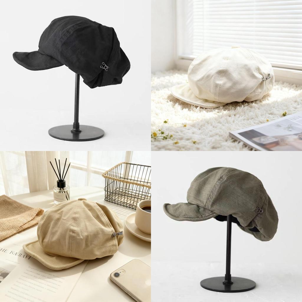 Summer Designer Beret Hat With Breathable Polyester Fabric For Women And Art Lovers