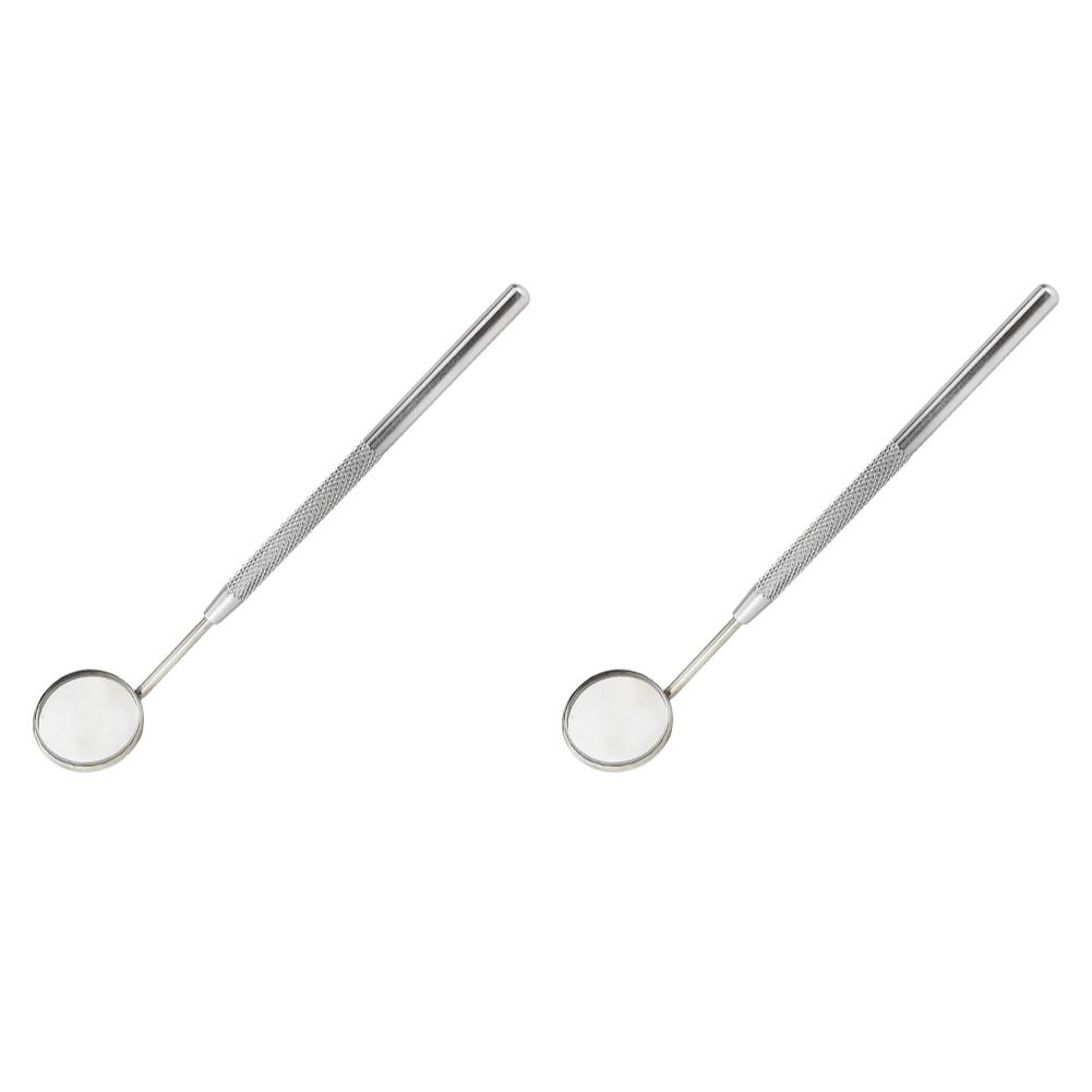 Stainless Steel Mouth Mirrors Universal Tartar Calculus Removal Mouth Reflector Anti-fogging IPX8 Waterproof Personal Teeth Care