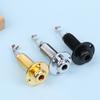 Acoustic Electric Guitar Stereo End Pin Jacks Socket Plug 6.35Mm 1/4Inch Hole Pickup Stereo Output Jack Plug Socket Guitar Parts