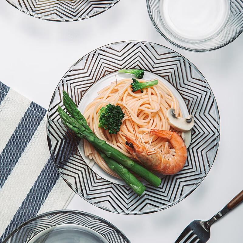 PHMI Crystal Glass 7-Piece Dinnerware Set