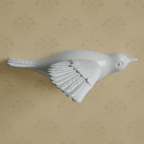 Creative Resin Little bird Wall decoration 3D Home decor wall hangings Decorative accessories Modern crafts Background wall