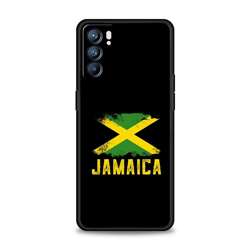 

Phone Case For Oppo Reno13 Reno12 Reno11 F Reno10 Pro A54 A53 A95 A76 A74 A57 A98 A80 A79 5G A78 4G Cover Jamaica National Flag Oppo Find X5 Pro
