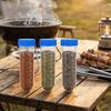 5 Stück Kunststoff Outdoor Gewürzgläser Luftdicht Ölflasche Kleine Gewürzbehälter Kaffeebohnen