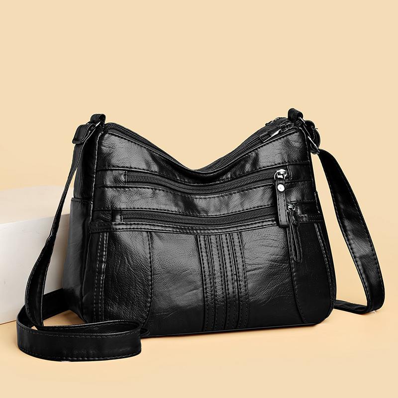 PU Mother Bag Large Capacity Small Square Bag Women's Shoulder Crossbody Bag