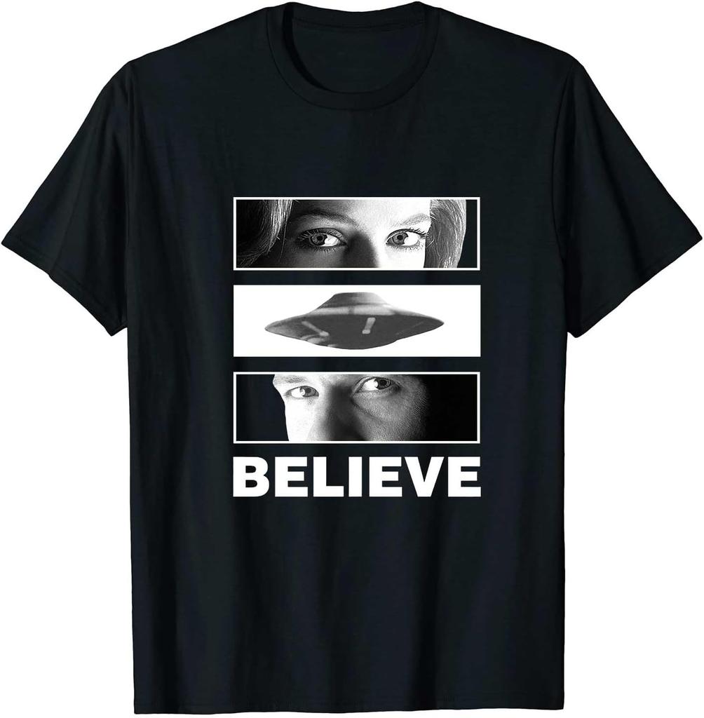 Believe UFO Eyeballs T-shirt
