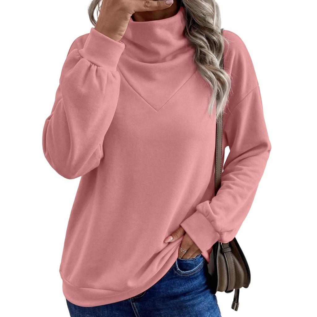 Women's Casual Long Sleeve T-Shirt Top for Everyday Wear