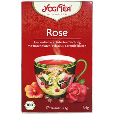 YOGI TEA Rose Tea 17 Tea Bags (34g)