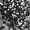 Flatback Crystal Glass Rhinestones Mix Size 14400pcs Non-Hot Fix Bulk Rhinestones for Nail Art Cup Garment Decoration