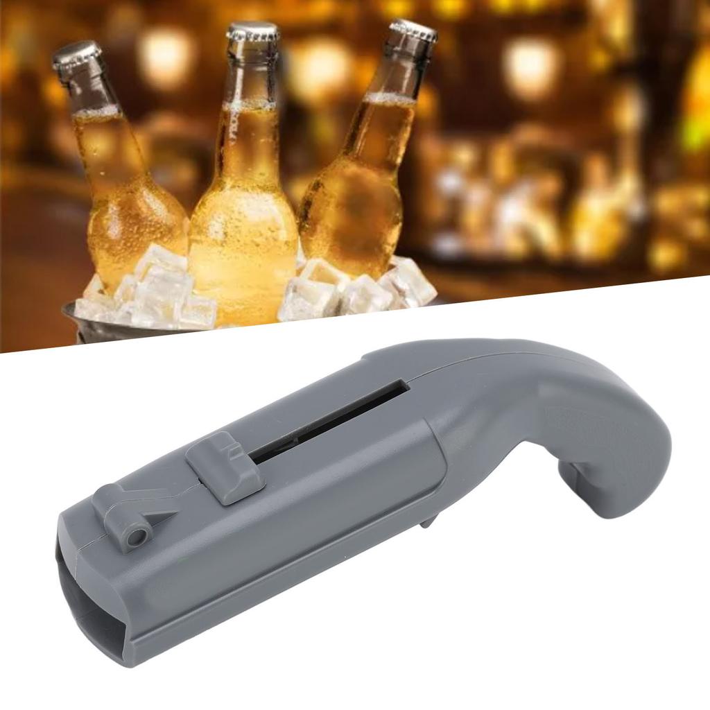 Shooters Bottle Opener Portable PP Beer Shooter Push Type Beer Bottle Opener for Bar KTV Dining Room Home