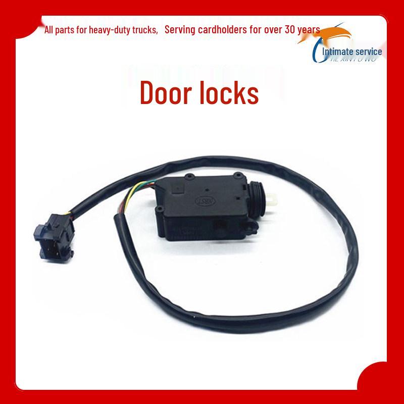 Shaanxi Delong X3000 Electric Car Door Lock Motor for Heavy Trucks Premium Version