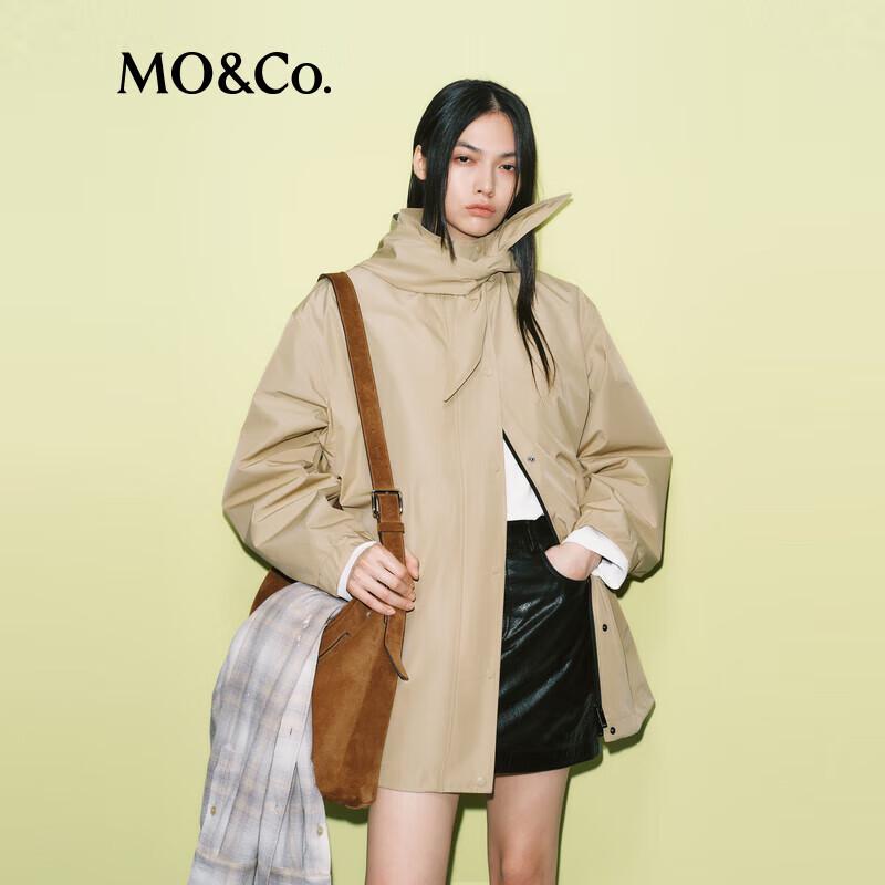 MO&Co. Women's Hooded Casual Jacket
