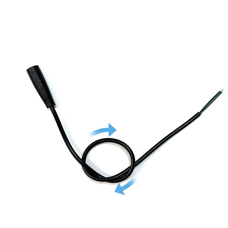 Ebike Accessories Optional Cable Waterproof Connector Display Pin Base Connector 2/3/4/5/6Pin Cable Extension Cord