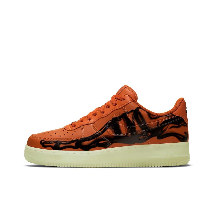 

кроссовки Nike Air Force 1 Low 07 skeleton qs orange CU8067-800