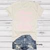 Women's Summer New Temperament T-shirt Band Theme Pattern Printing Short-sleeved