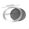 5Pcs 2 Inch Speaker Grill Covers Subwoofer Grills, Round, DIY Practical Metal Mesh Decorative for
