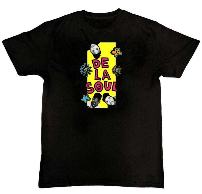 

De La Soul Flowers Rock Band Music Graphic Unisex T-Shirt XXXL
