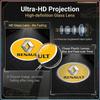 2Pcs LED Car Door Ghost Shadow Projector Light Wireless Auto Welcome Logo Lamp for Renault Dacia DUSTER Megane 2 3 Clio 4 Captur Kadjar Fluence