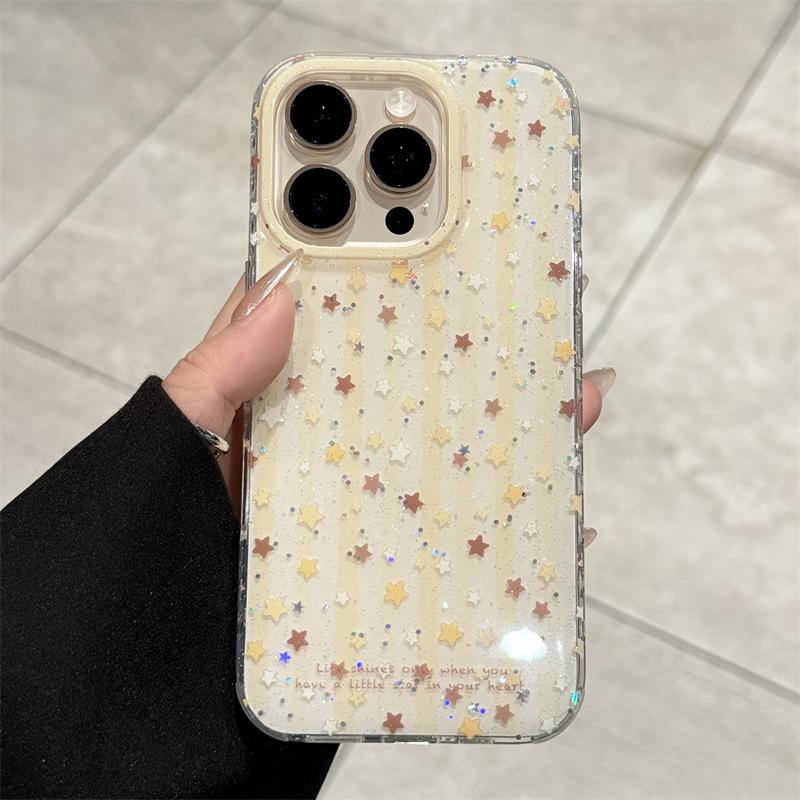 

Full screen stars for Apple 16promax mobile phone case iPhone anti-drop soft case apple 16promax