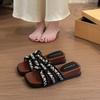 Pearl Women's Shoes Summer New Outer Wear with Skirt Cool Slippers Lazy Casual One-word Drag