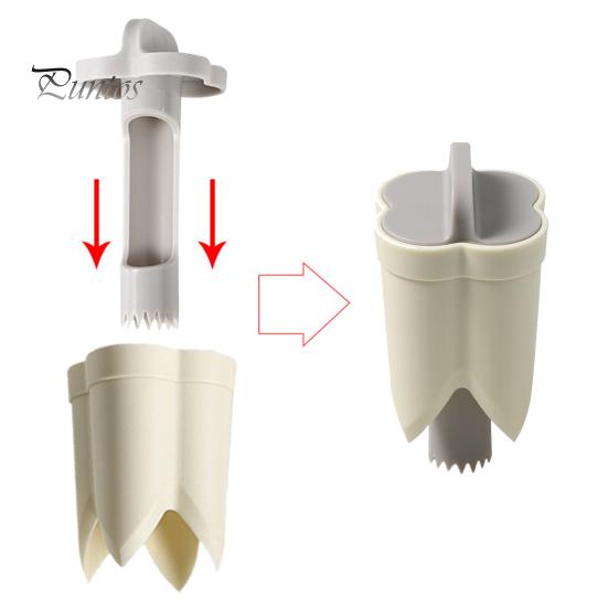 2-in-1 Jalapeno Pepper Corer Remover Tool Large Small Corer Sizes Comfortable Grips Rust-resistant Durable Chili Seeds Remover